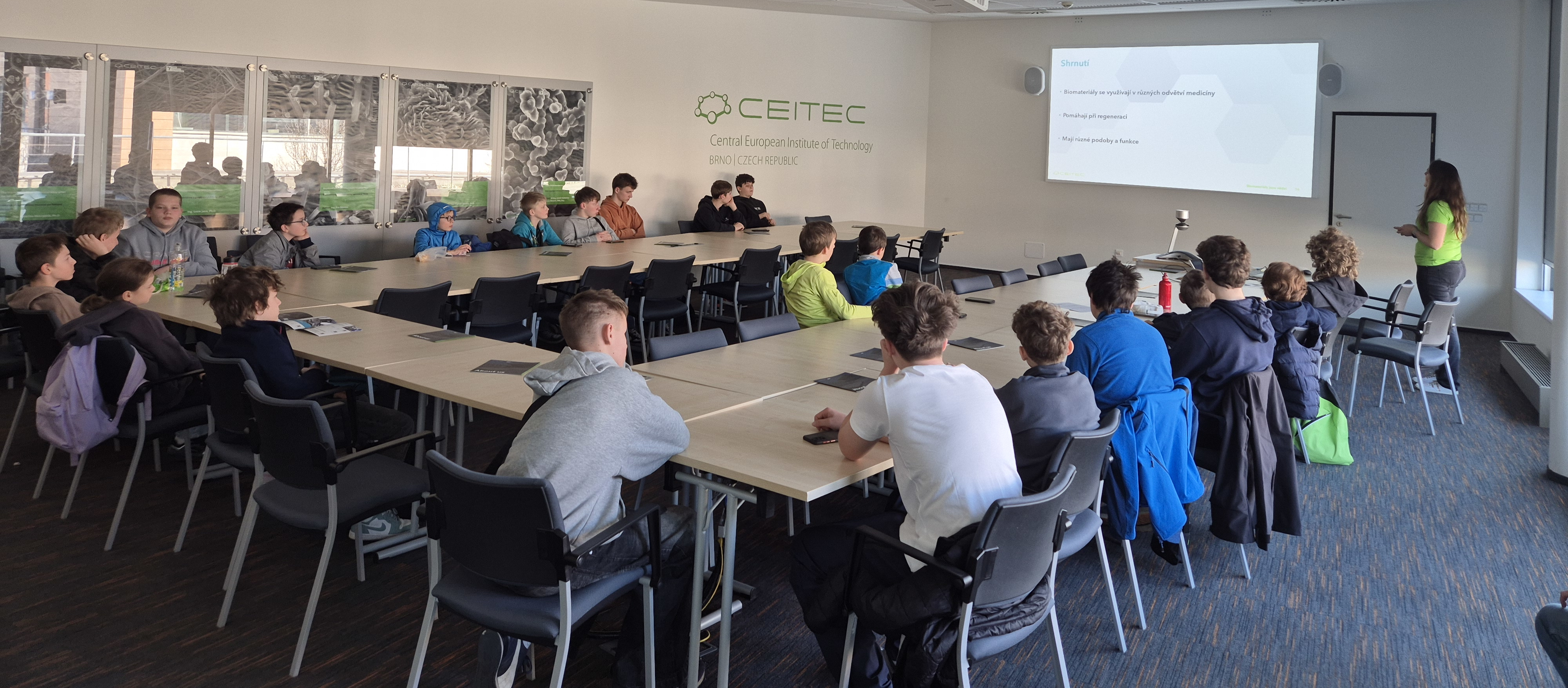 GlaCerHub Contributes to the VUT Junior I. Programme at CEITEC BUT