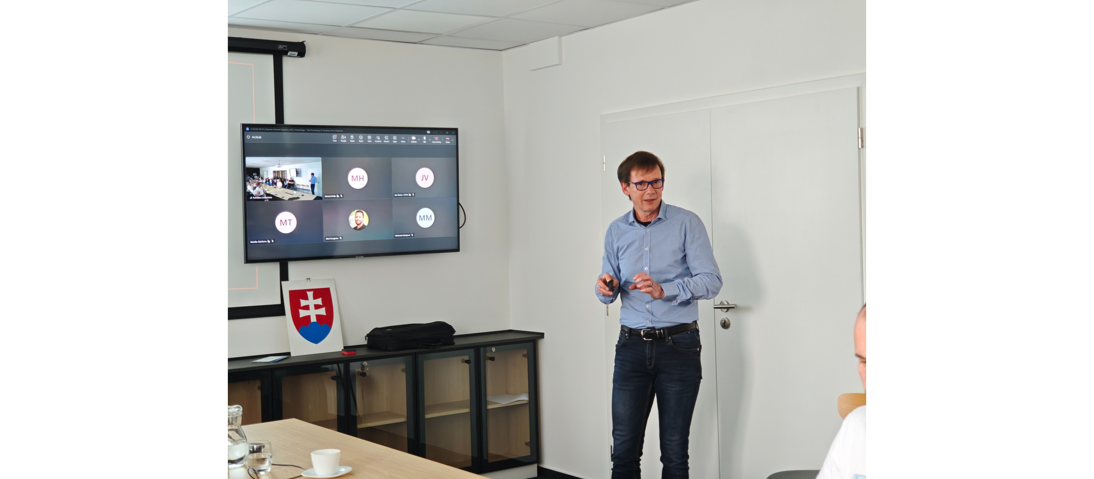 GlaCerHub Supports Expert Visit on Polymer-Derived Ceramics at FunGlass