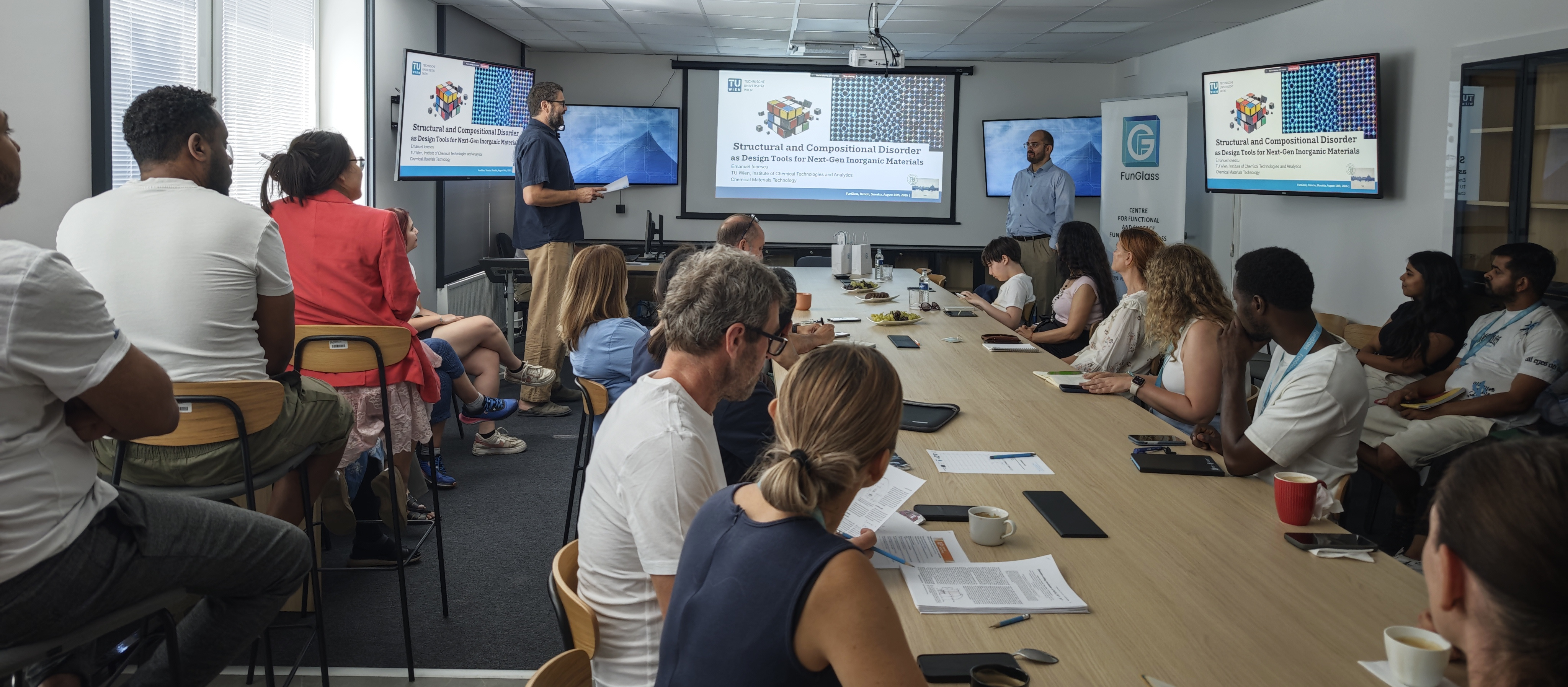 Structural and Compositional Disorder as Design Tools for Next-Generation Inorganic Materials: Scientific Seminar and Webinar under the GlaCerHub Project