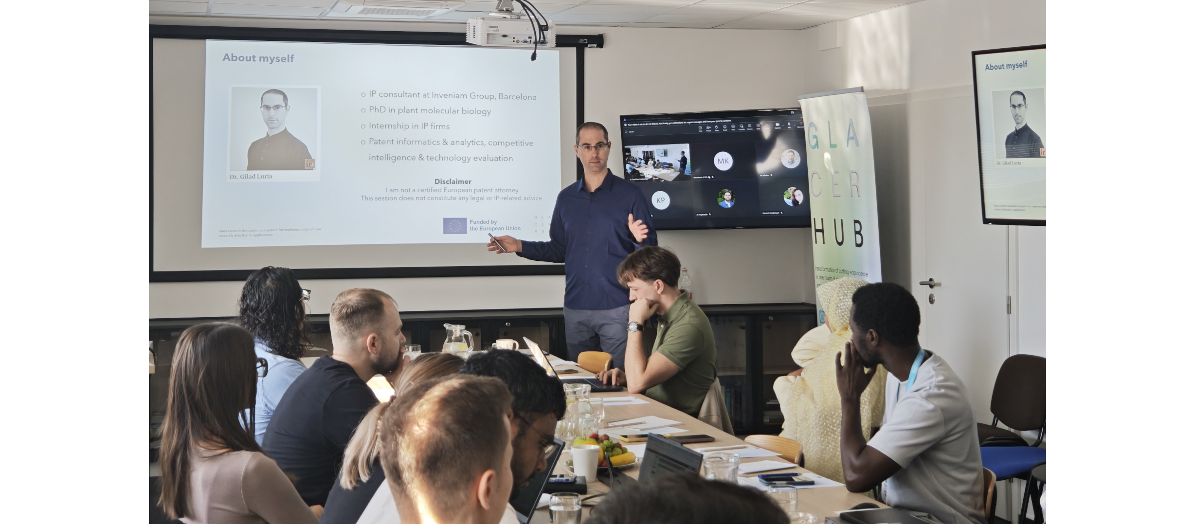 Training Event4 – IPR & Technology Transfer Knowledge Exchange at FunGlass