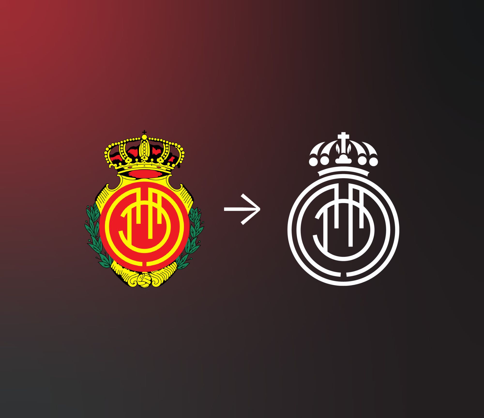 RCD Mallorca [Personligt projekt] – Nyt logoforslag