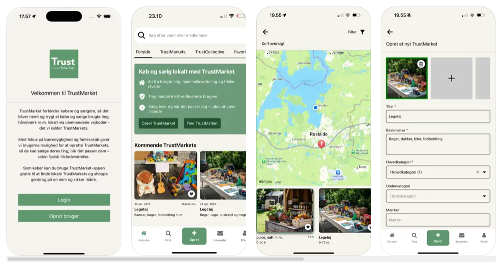 TrustMarket iOS & Android App