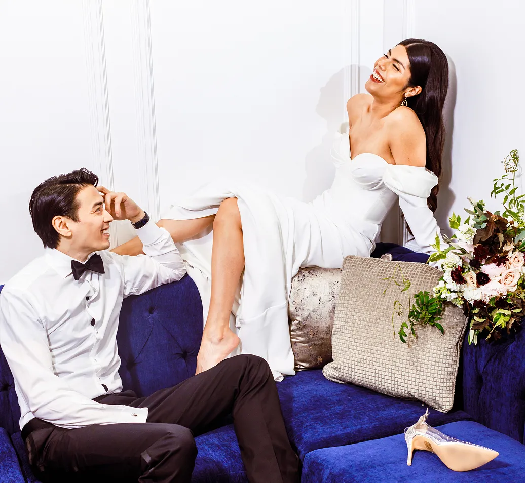Bride & Groom after the wedding