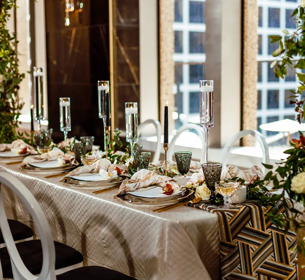 Wedding banquet at Grill on 21