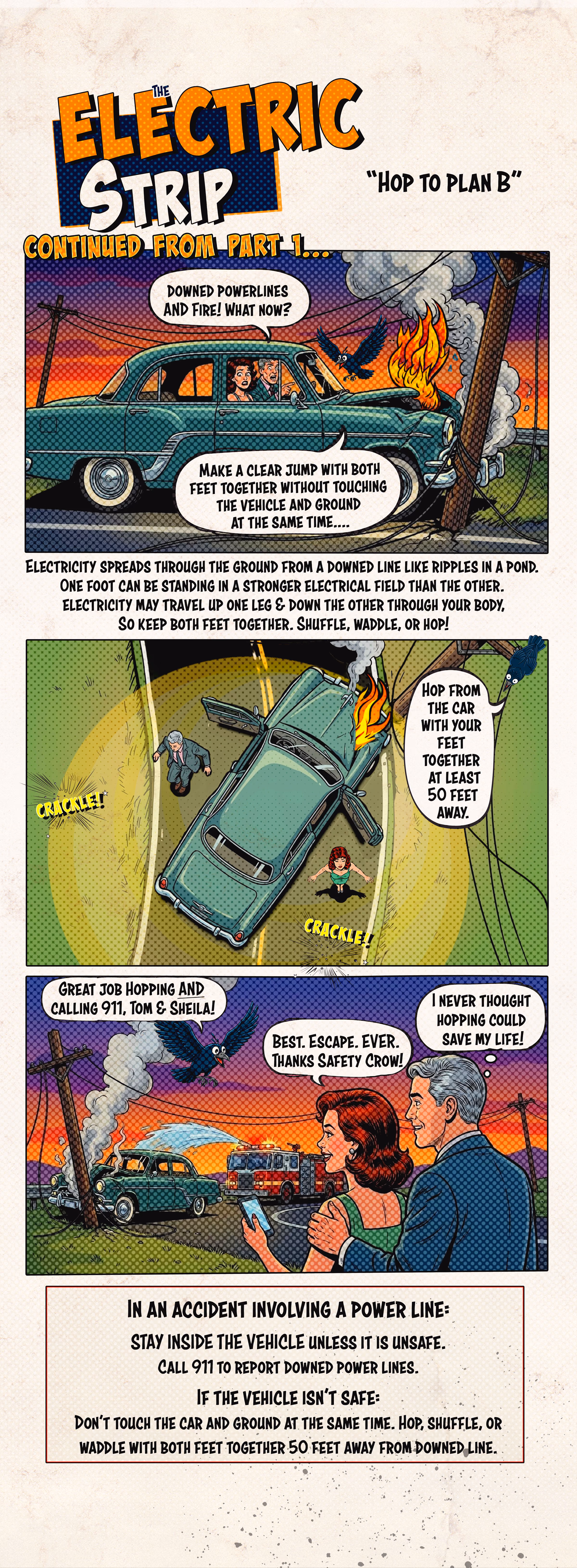 The Electric Strip Comic