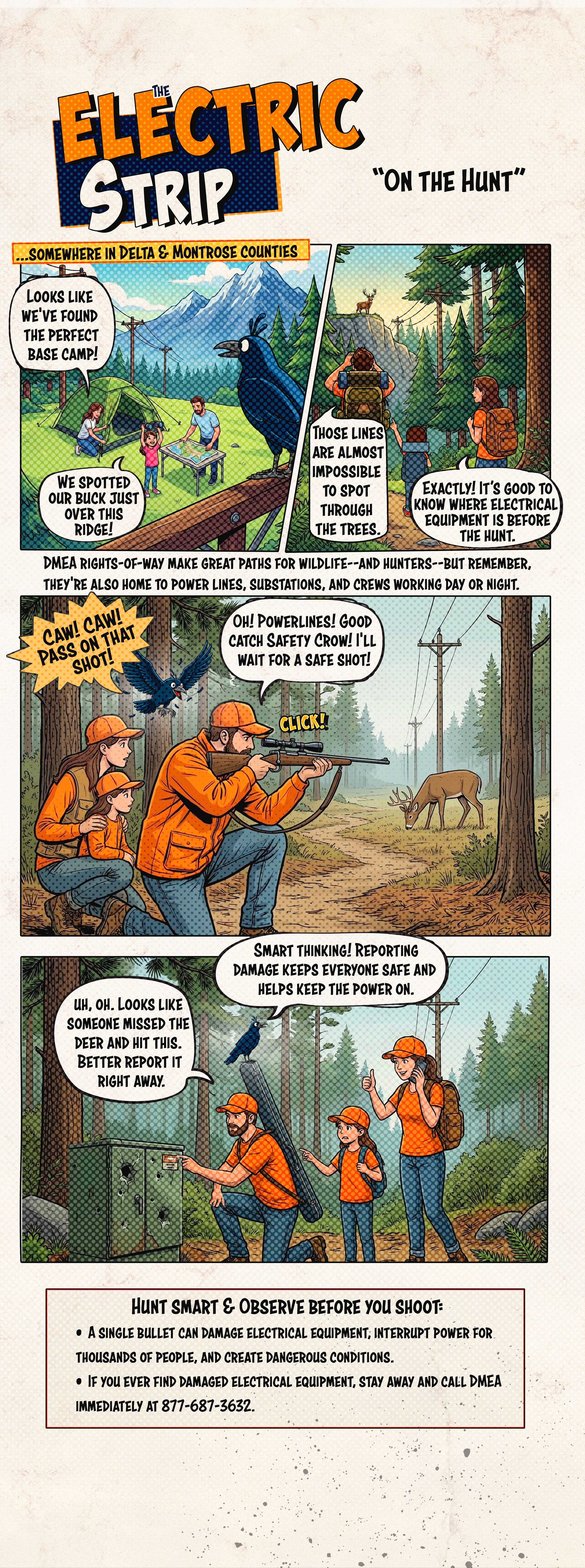 The Electric Strip comic