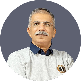 A photo of Mr. Prasad Bhagare, who is the founder of Ground Screw Company