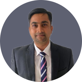 A photo of Mr. Jayant Sambargi, who takes care of Business Development at Ground Screw Company
