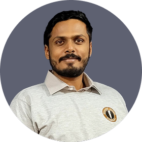 A photo of Mr. Mitesh Dhavle, who takes care of Technical Support - Design at Ground Screw Company