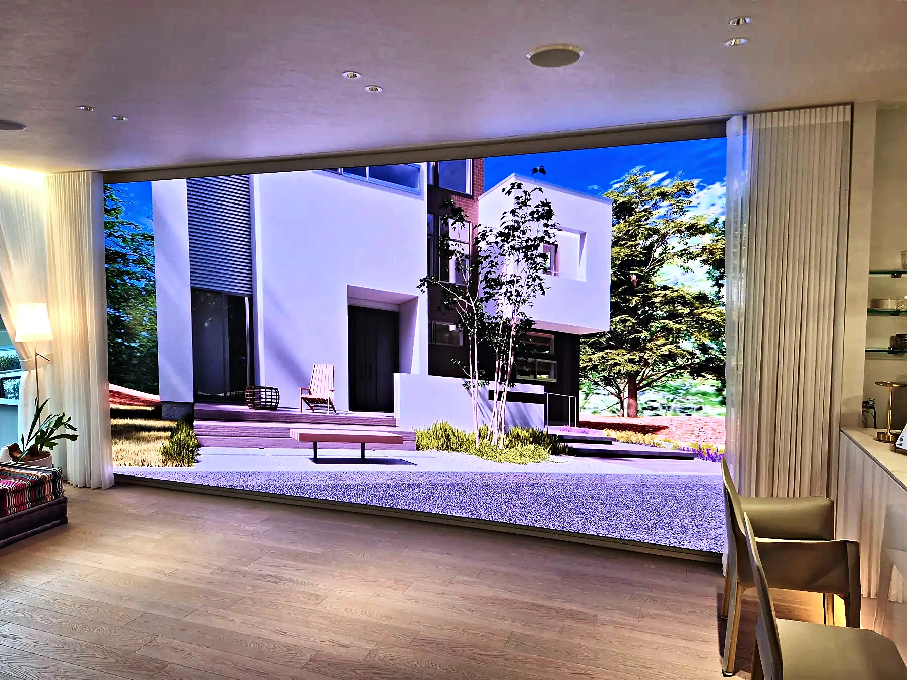 X Vision製品｜MicroLED・常設・屋外・レンタル・透過型LED