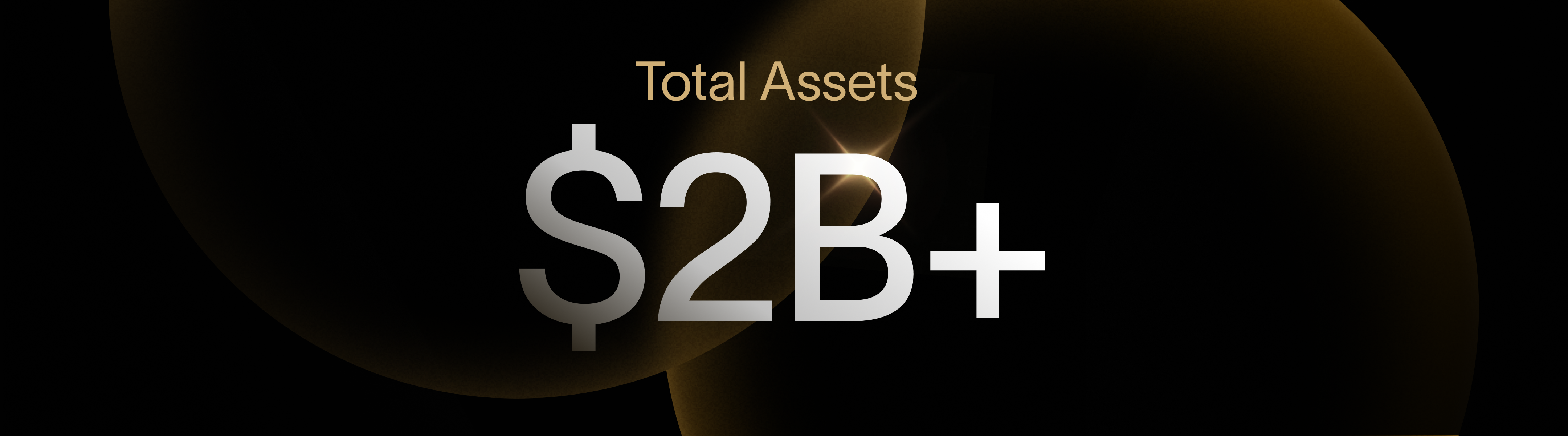 Total assets: $2B+