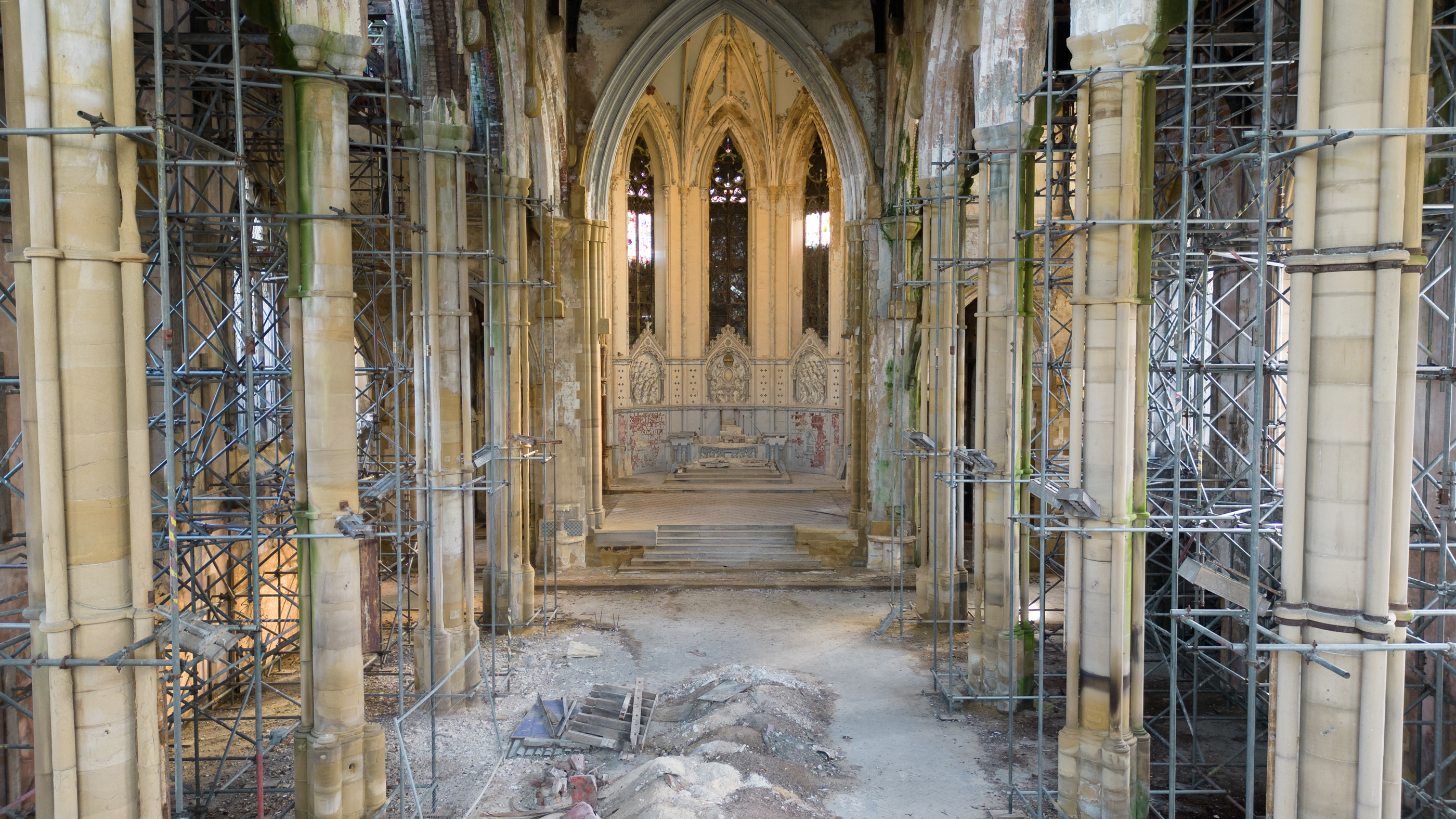 Mount St Mary’s Church: Visualization impact on work with the Heritage