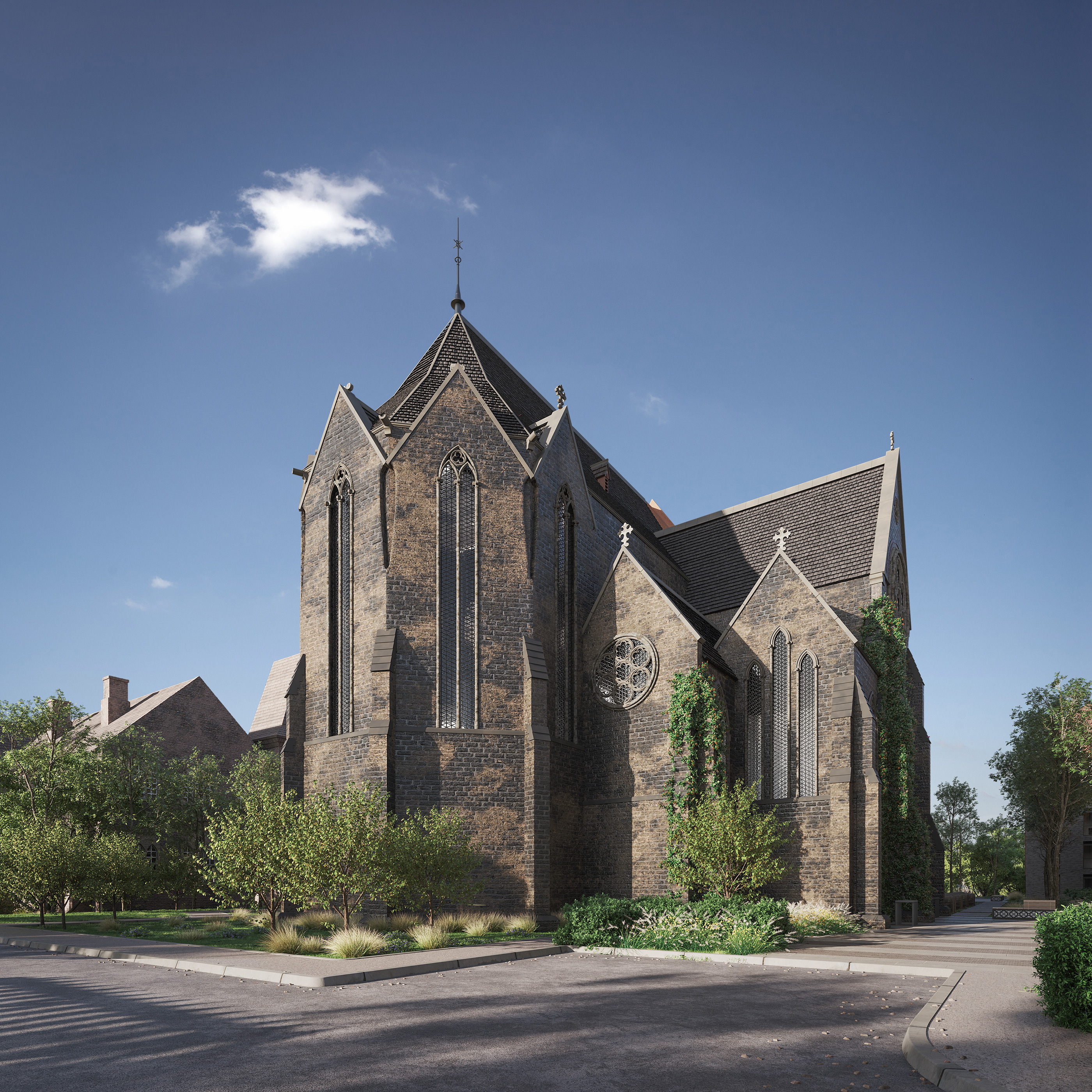 Mount St Mary’s Church: Visualization impact on work with the Heritage