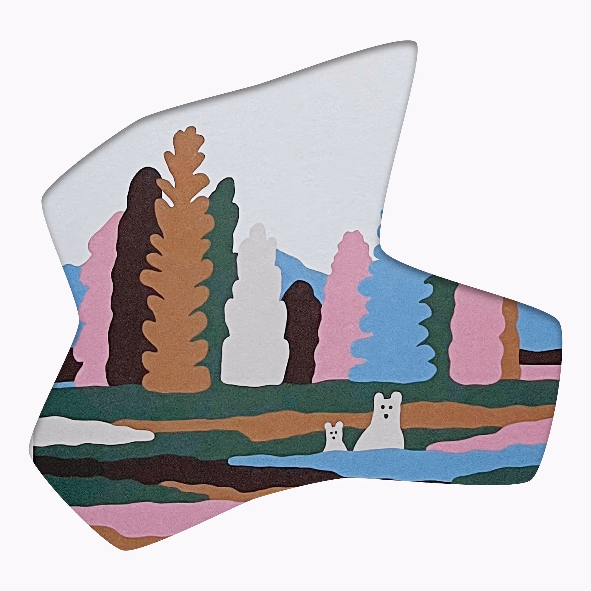 아버님이자 장인어른에게 쓴 손글씨 엽서와 우표, 귀여운 새 그림이 있는 손편지.