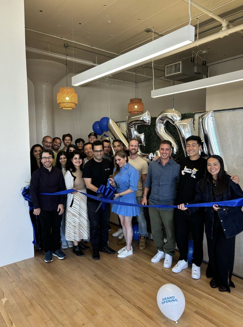 Mesh team office grand opening