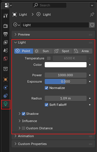 Checking scene lighting in Blender Rendered view
