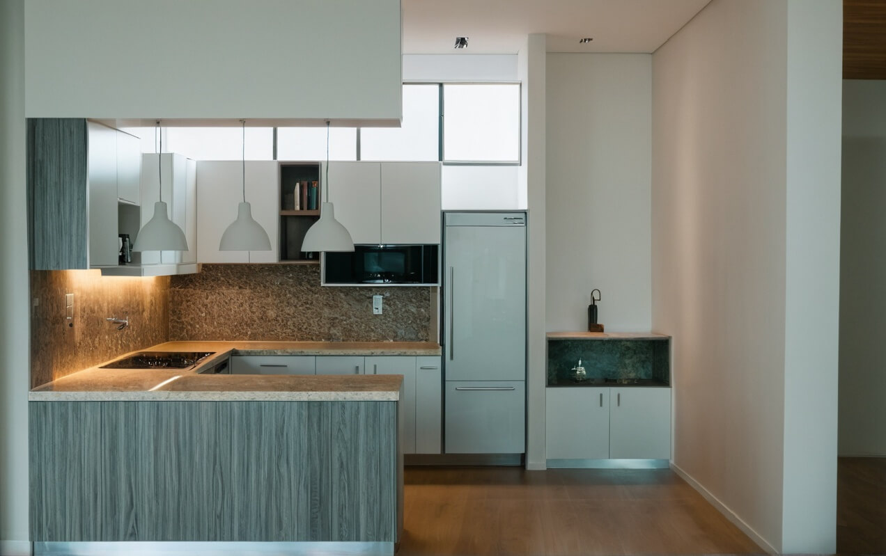 SketchUp Diffusion kitchen AI rendering