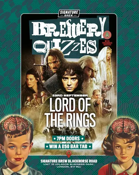 Lord of the Rings Brewery Quiz