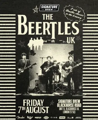 The Beertles - The Ultimate Beatles Tribute in a Brewery