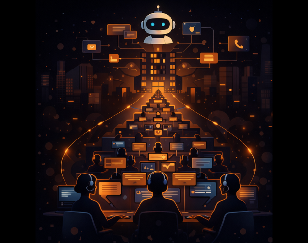 Two business people shaking hands next to digital icons representing secure data, cloud computing, and trusted governance.