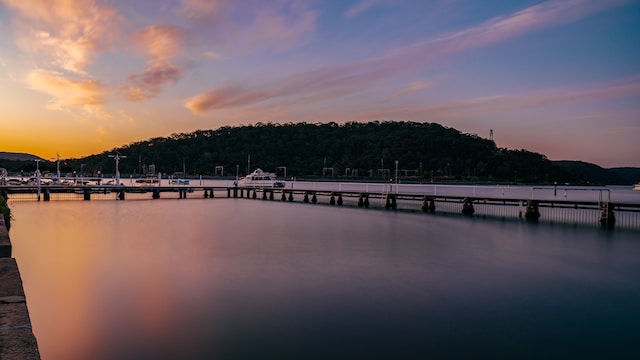 landscape photo of a marina in Central Coast