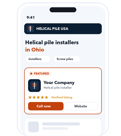 Advertise with Helical Pile USA