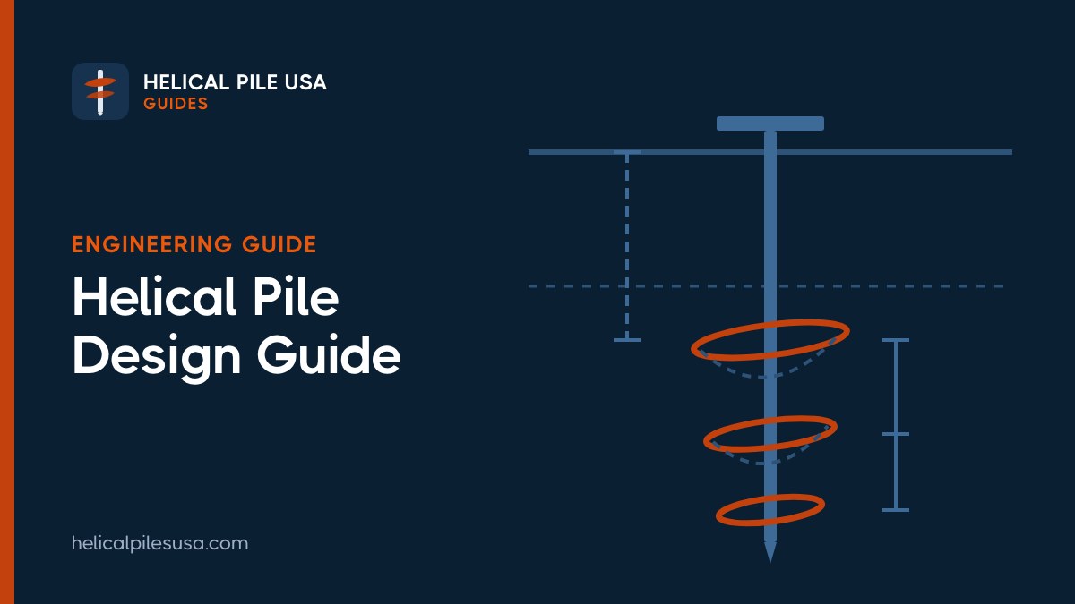 Helical Pile Design Guide: Capacity, Specs and a Worked Example