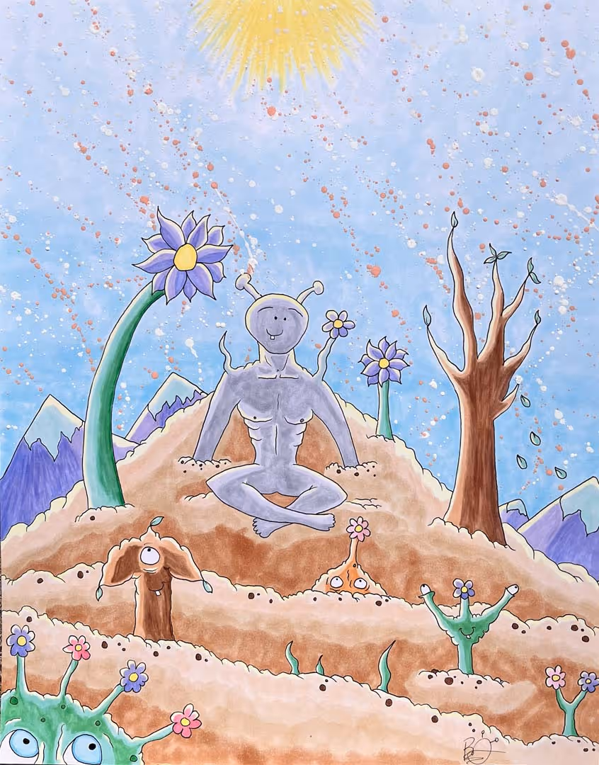 The Grounding Flower Garden 