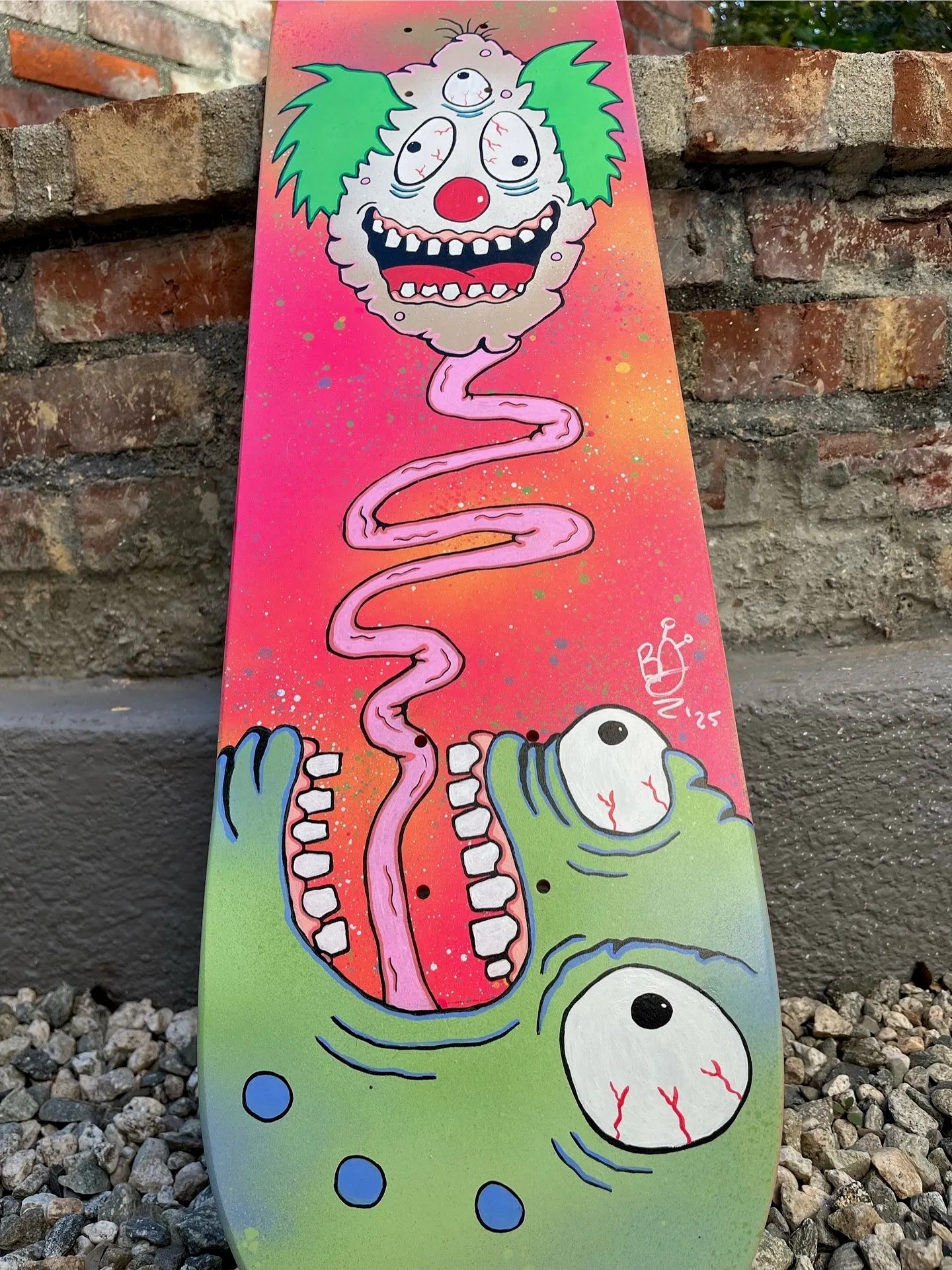 THE CLOWN skateboard
