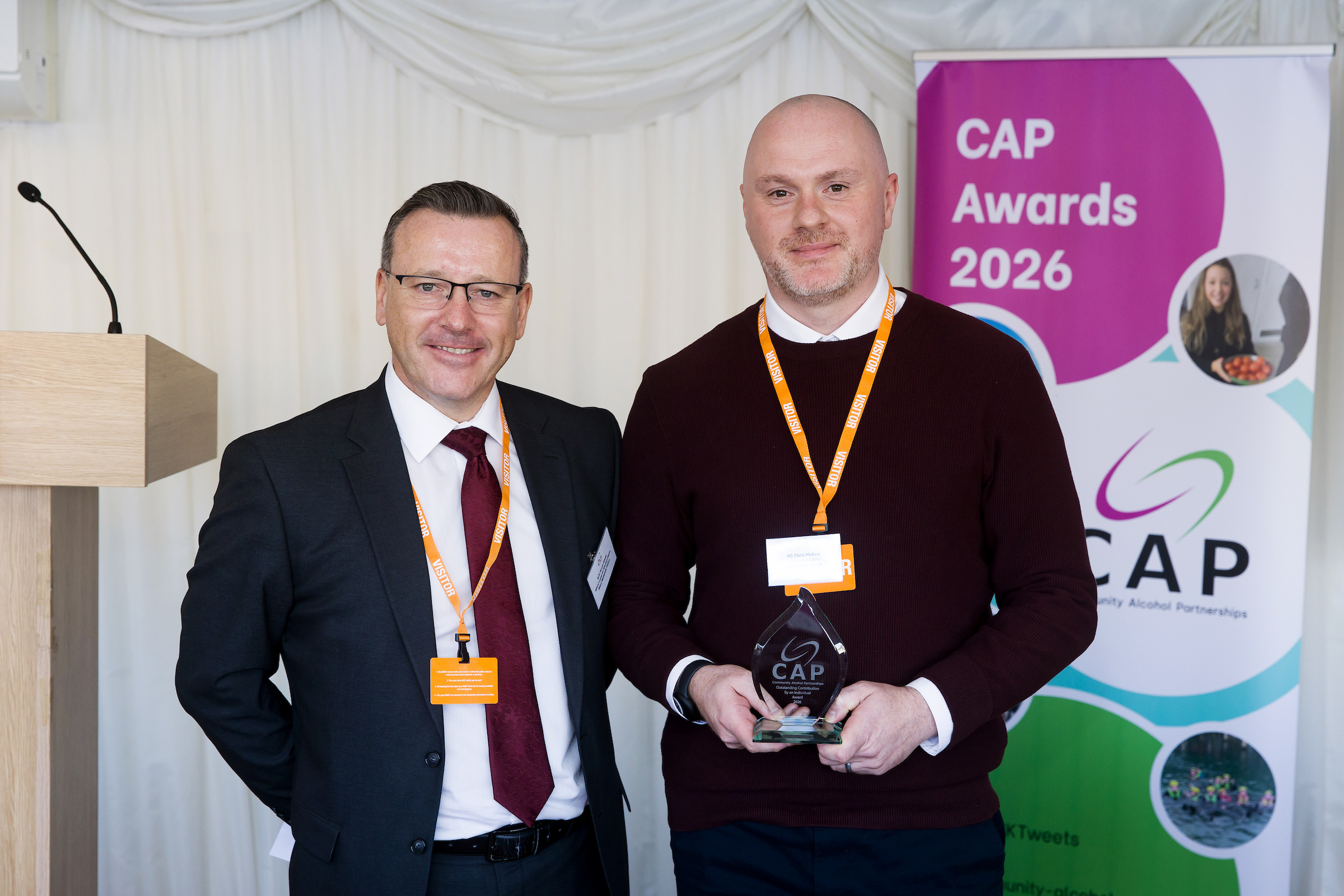 Lancashire Police Officer honoured with Outstanding Contribution Award for transforming youth prevention work across East Lancashire 