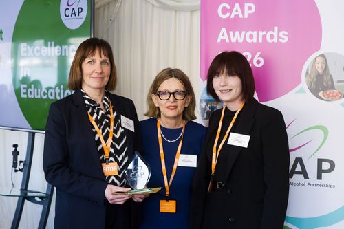 South East Edinburgh Community Alcohol Partnership wins Excellence in Education Award for innovative youth-led alcohol education programme