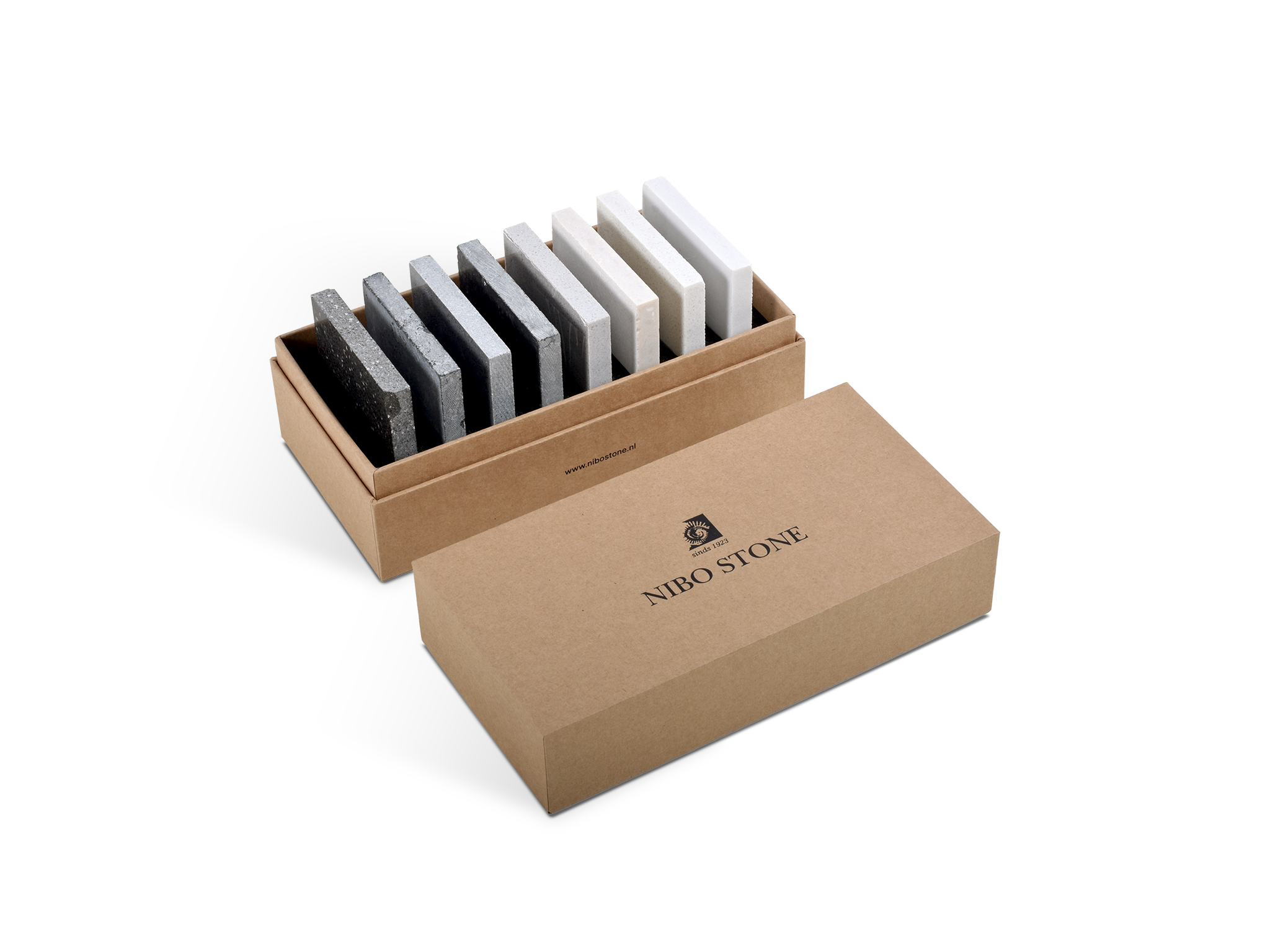 Stalenbox met schuiminterieur (kraagdoos)