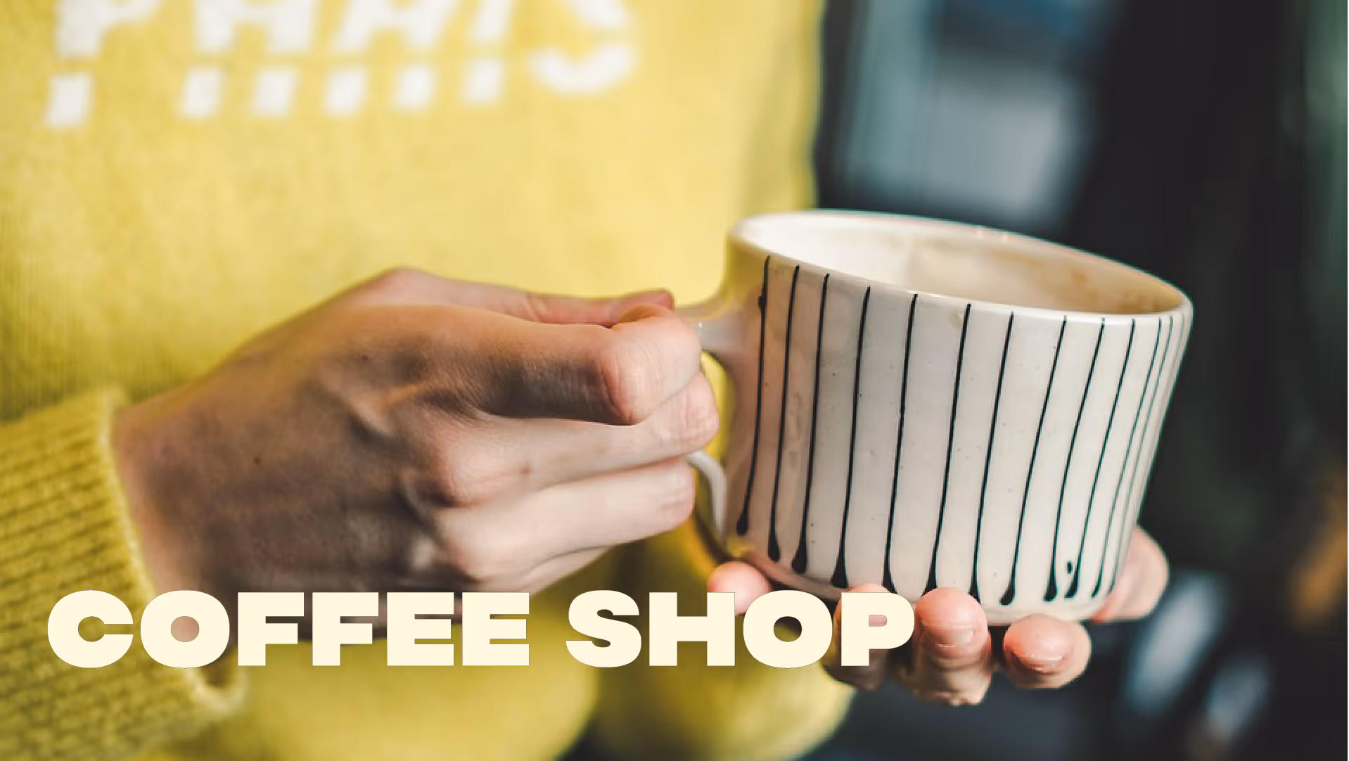 Illustration décorative GONG Cafétéria