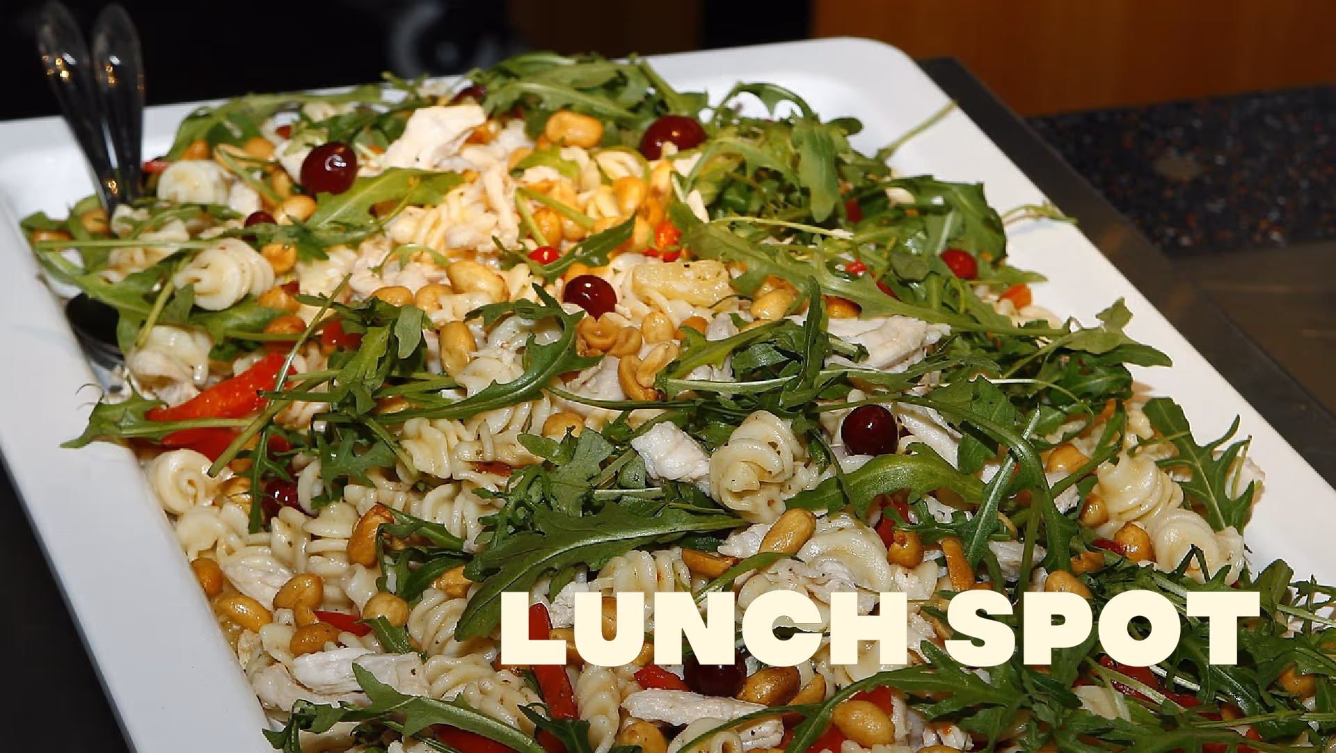 Illustration décorative GONG Cafétéria