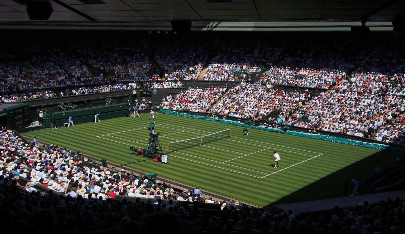 wimbledon tennis match