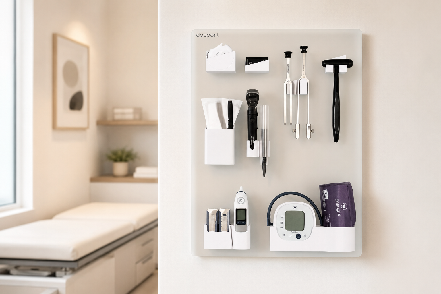 Behandlungszimmer organisieren