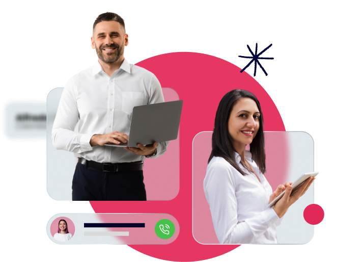 Equipo trabajando en seguridad y datos