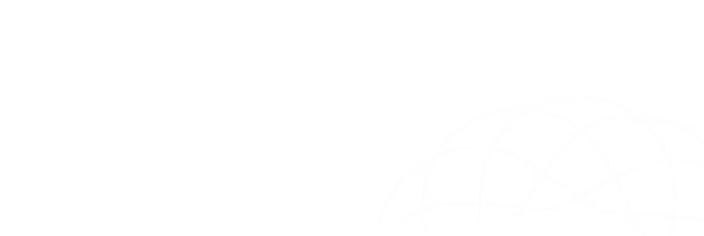 Abstract design of delicate white curved lines forming arcs and loops on a transparent background.