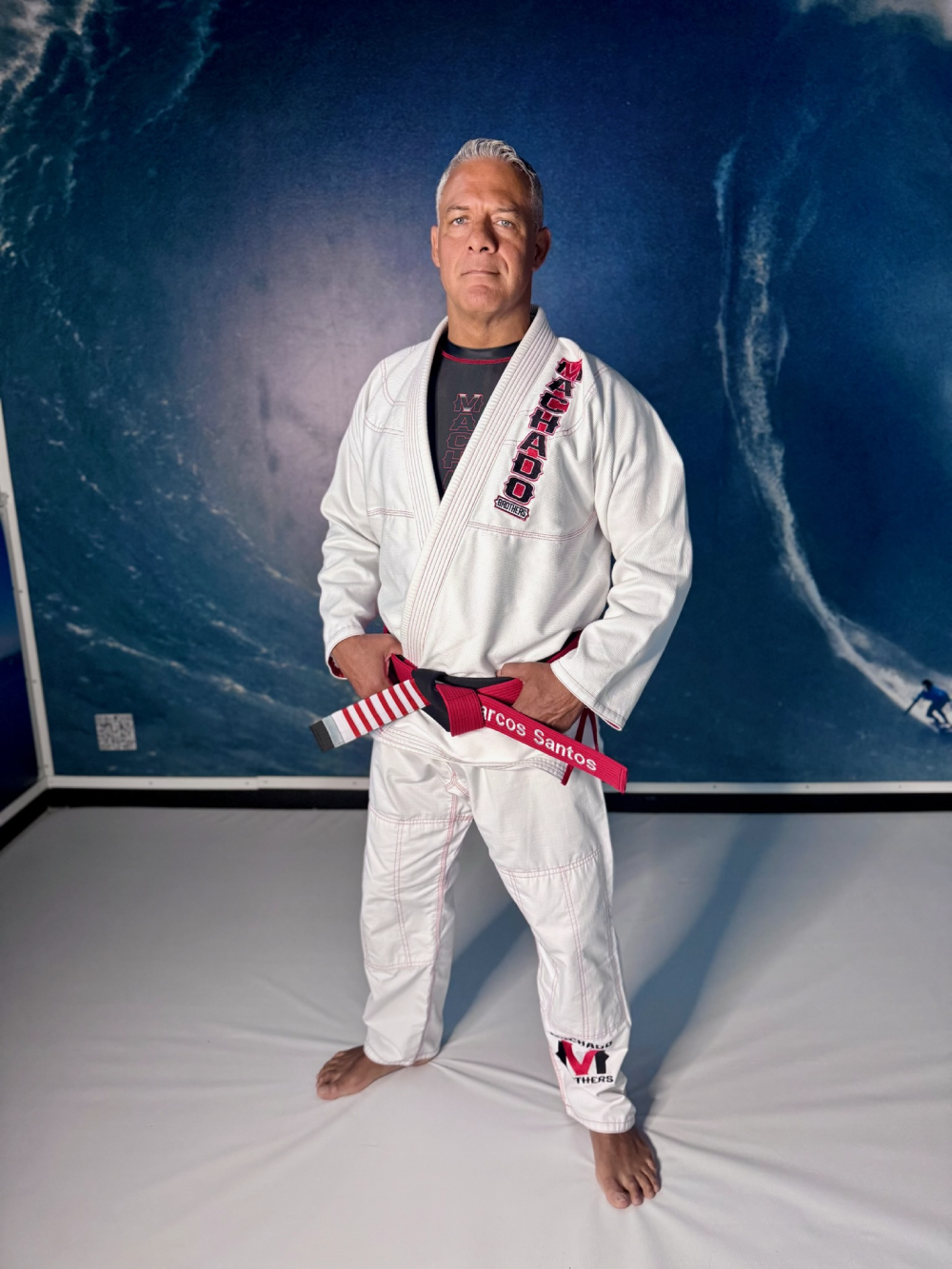 Marcos Santos 7th degree Coral Belt 