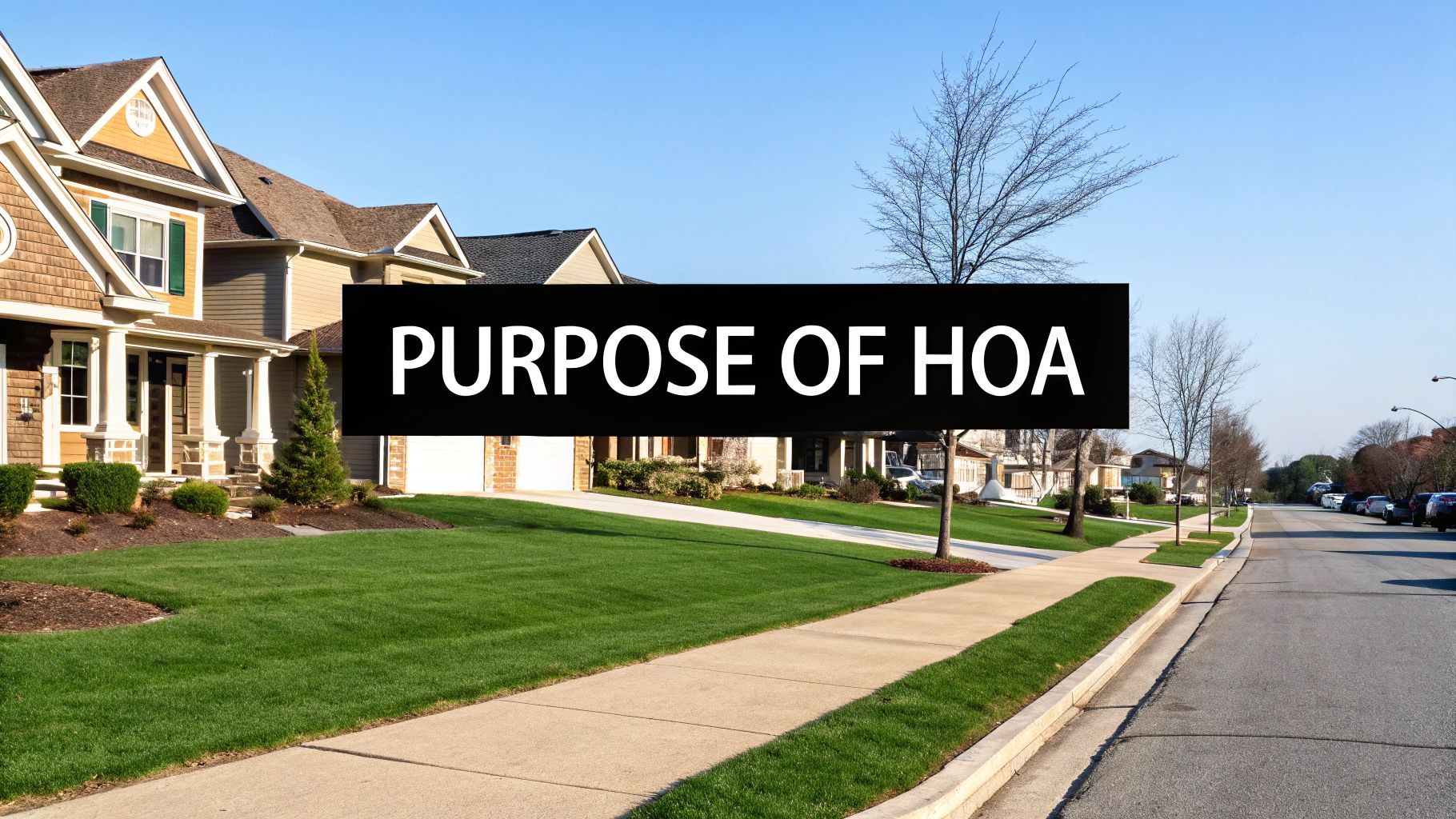 Unpacking the Purpose of an HOA