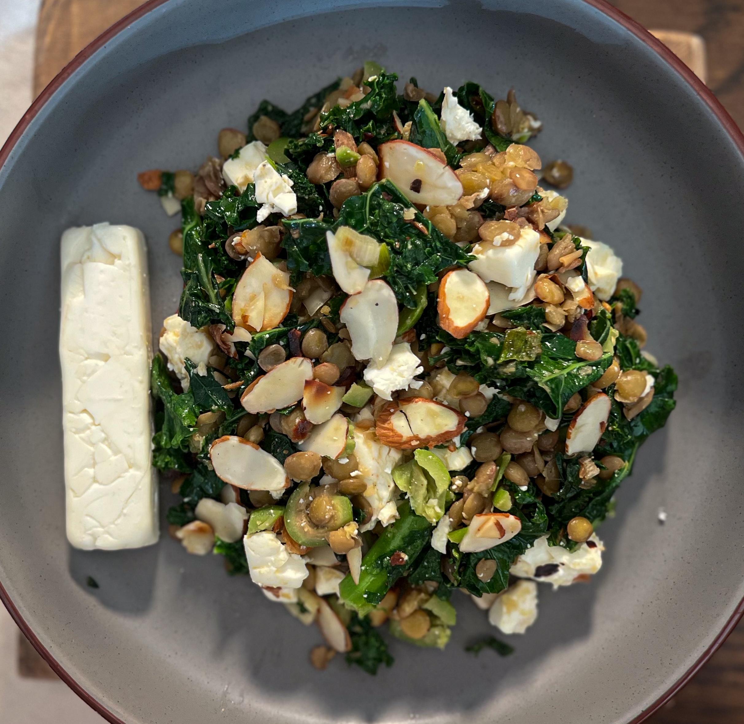 Kale Lentil Salad