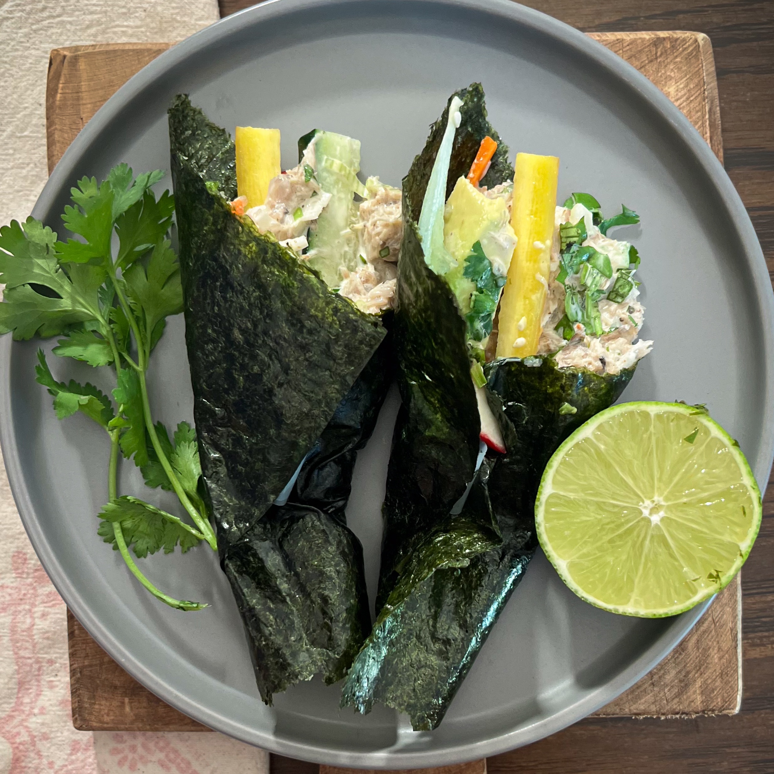Avocado Crab Handrolls