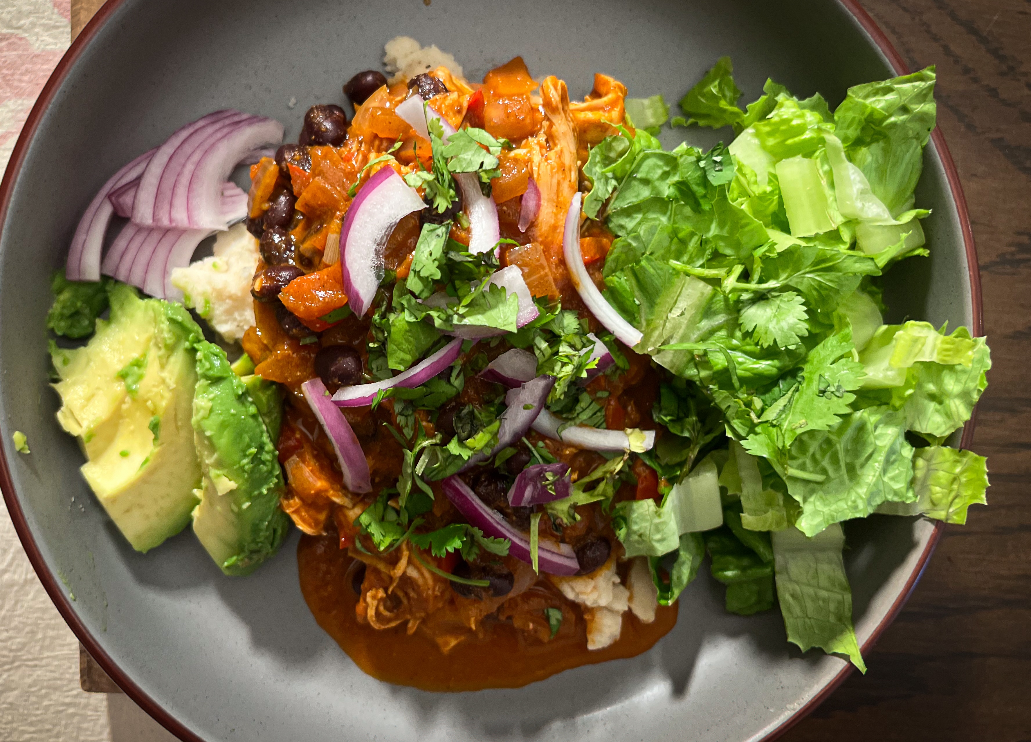 Chicken Tamale Bowls