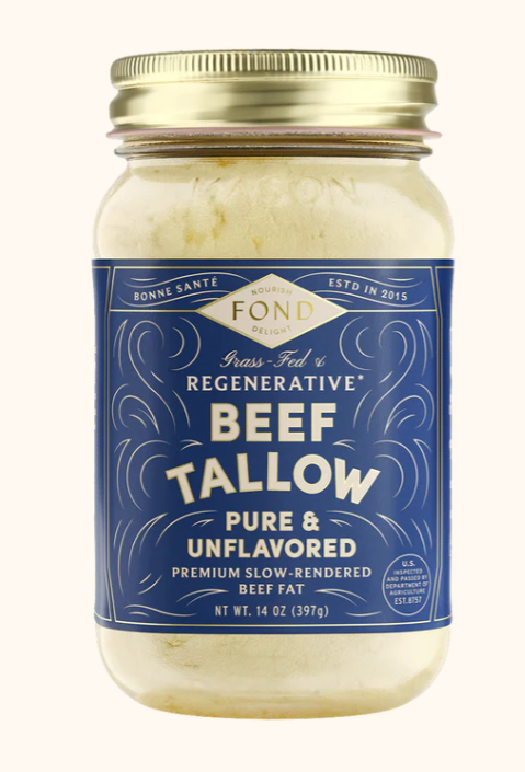 Fond Regenerative Beef Tallow 