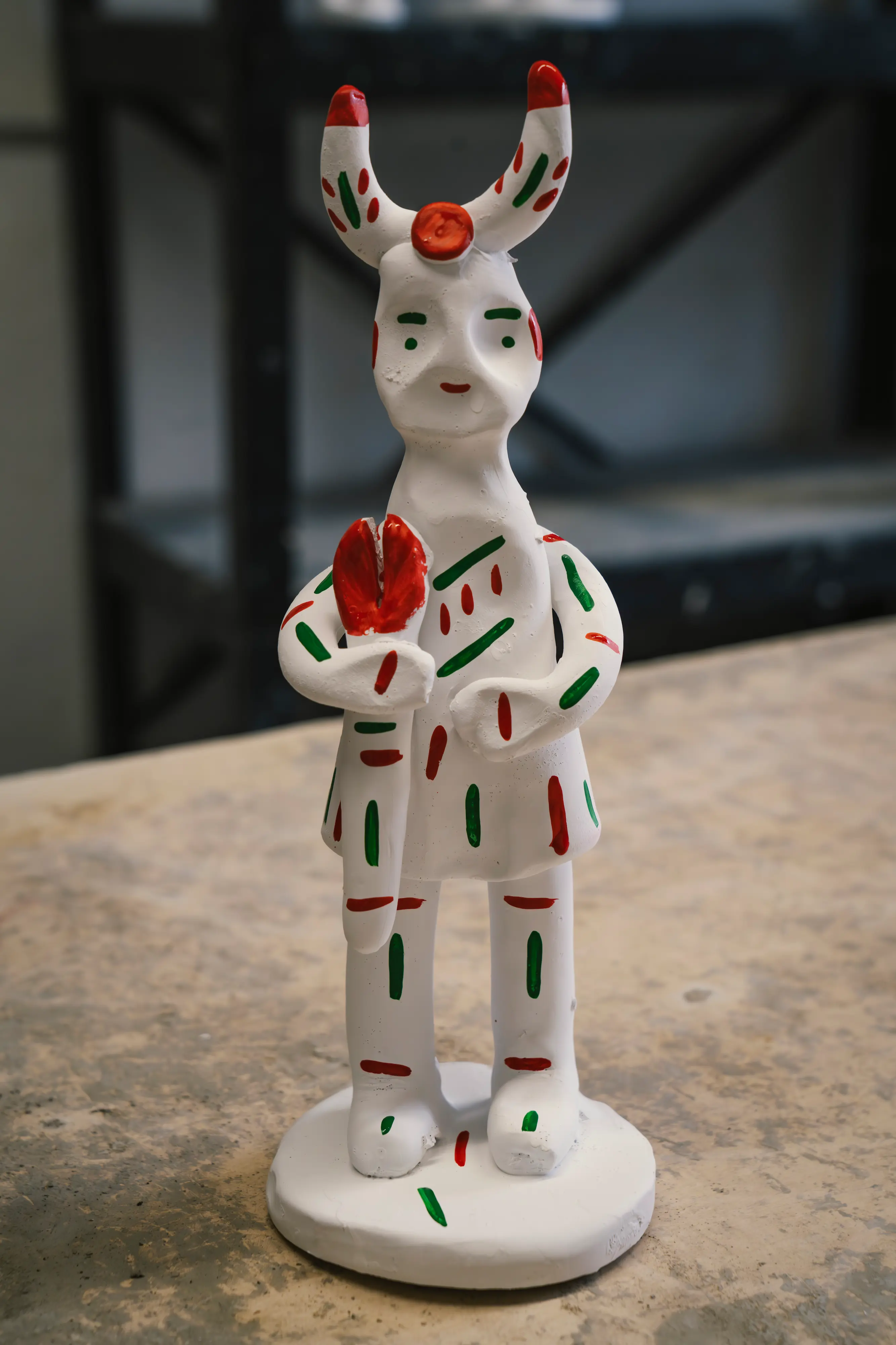 Painted Demoni-inspired Siurell. Photo: Duncan Kendall