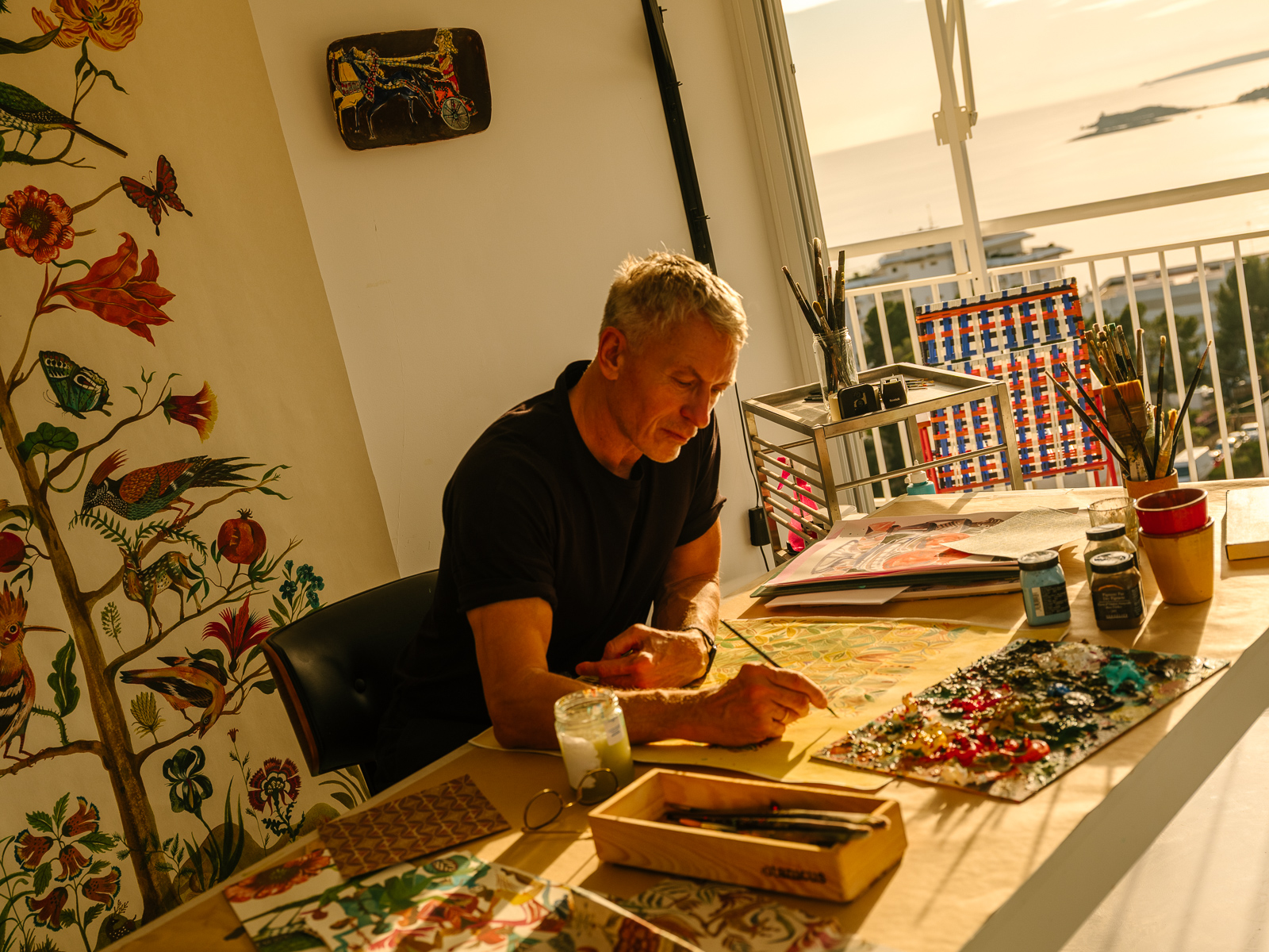 A Day in the Studio with Olaf Hajek - View Mallorca