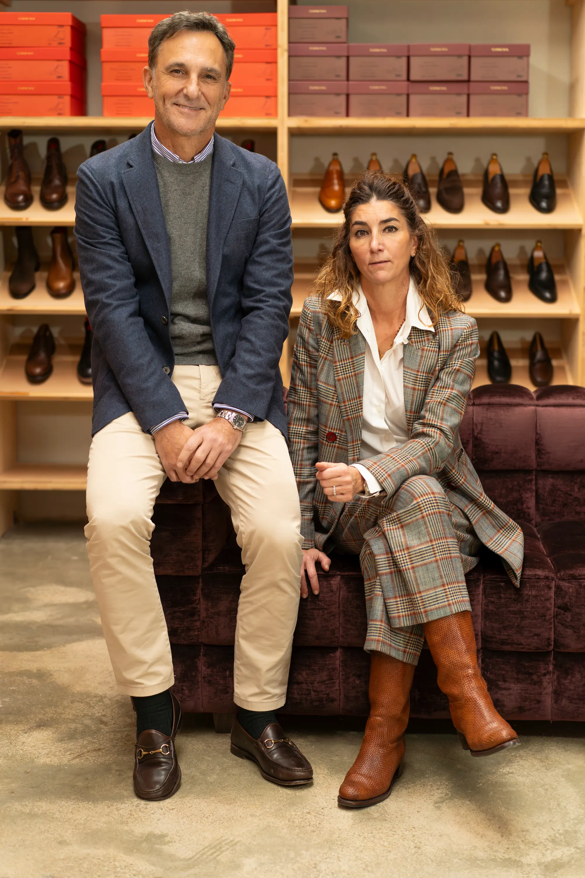 Sandro and Carmina Albaladejo. Photo: Duncan Kendall