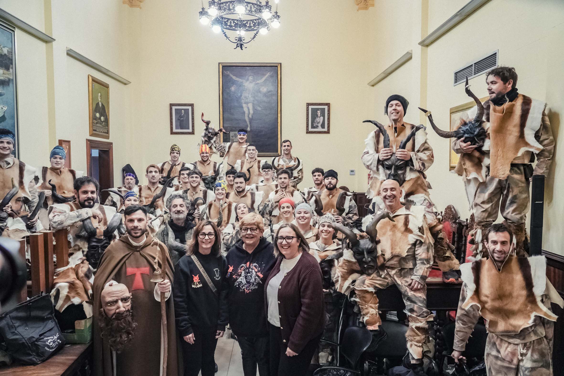 Quote illustration for Behind the Masks: A Backstage Look at Sant Antoni in Alcúdia