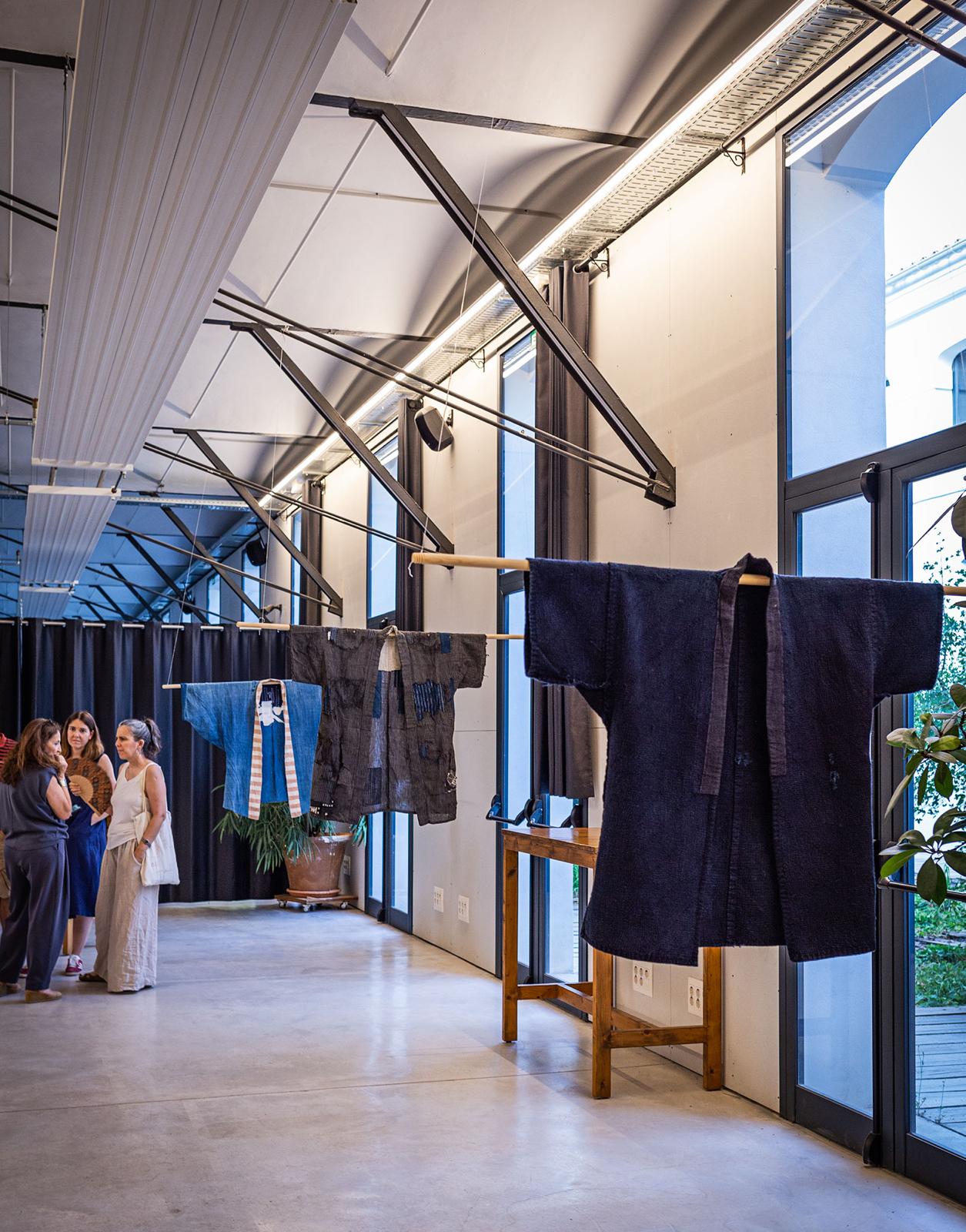 Installation view of Aitor Sarrabia & Tomomi Mimura exhibition at Fabrica Ramis