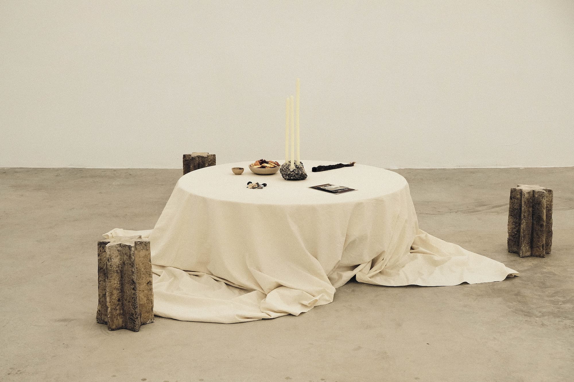 Quote illustration for HEART·H, an exhibition about the home, is on view at the CCA Andratx